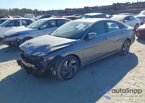 2024 Hyundai Elantra Hybrid Limited z USA, uszkodzony, nr VIN KMHLN4DJ2RU095624